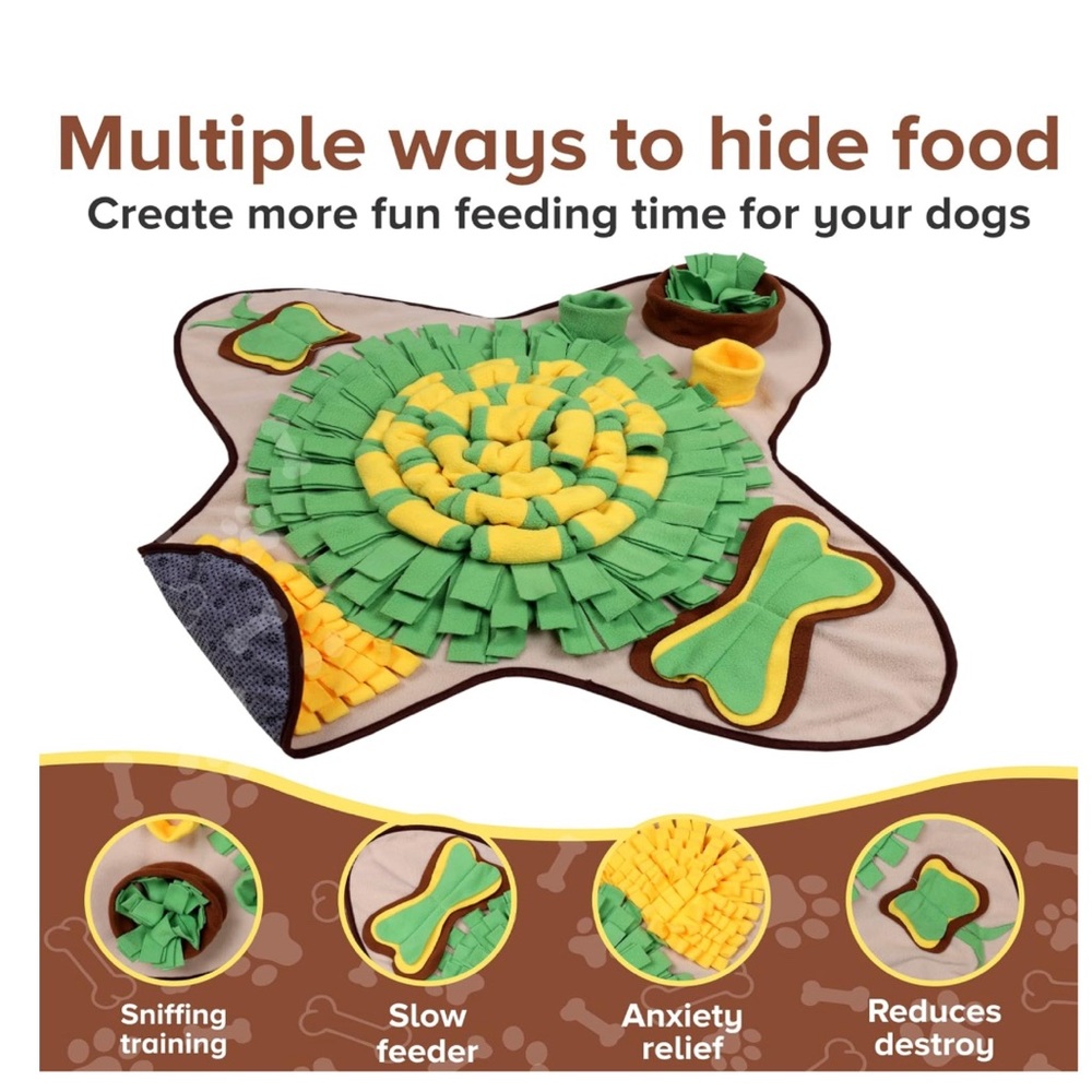 Large Snuffle Mat for Dogs Foldable - Picture 2 of 8